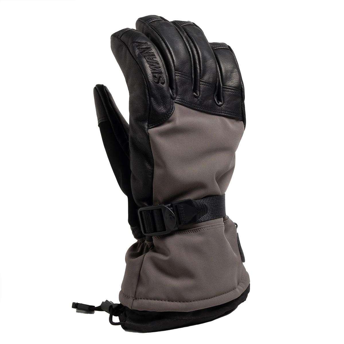 Swany Gore Winterfall Glove Men's in Charcoal Grey and Black
